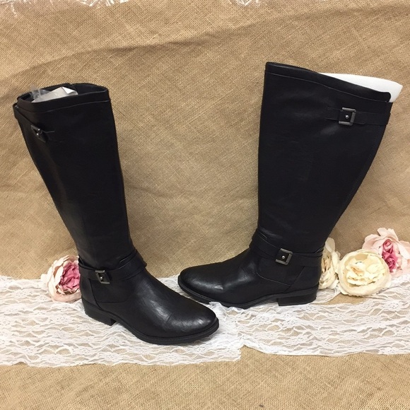 BareTraps Shoes - Bare Traps Yalina Wide-Calf Riding Boots 9